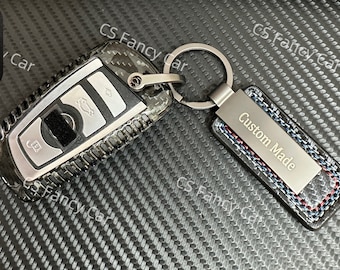 M3 M4 Competition Premium Genuine Carbon Fiber Key Fob Cover Case Fit For BMW F80 M3 F82 F83 M4 Competition Custom Made