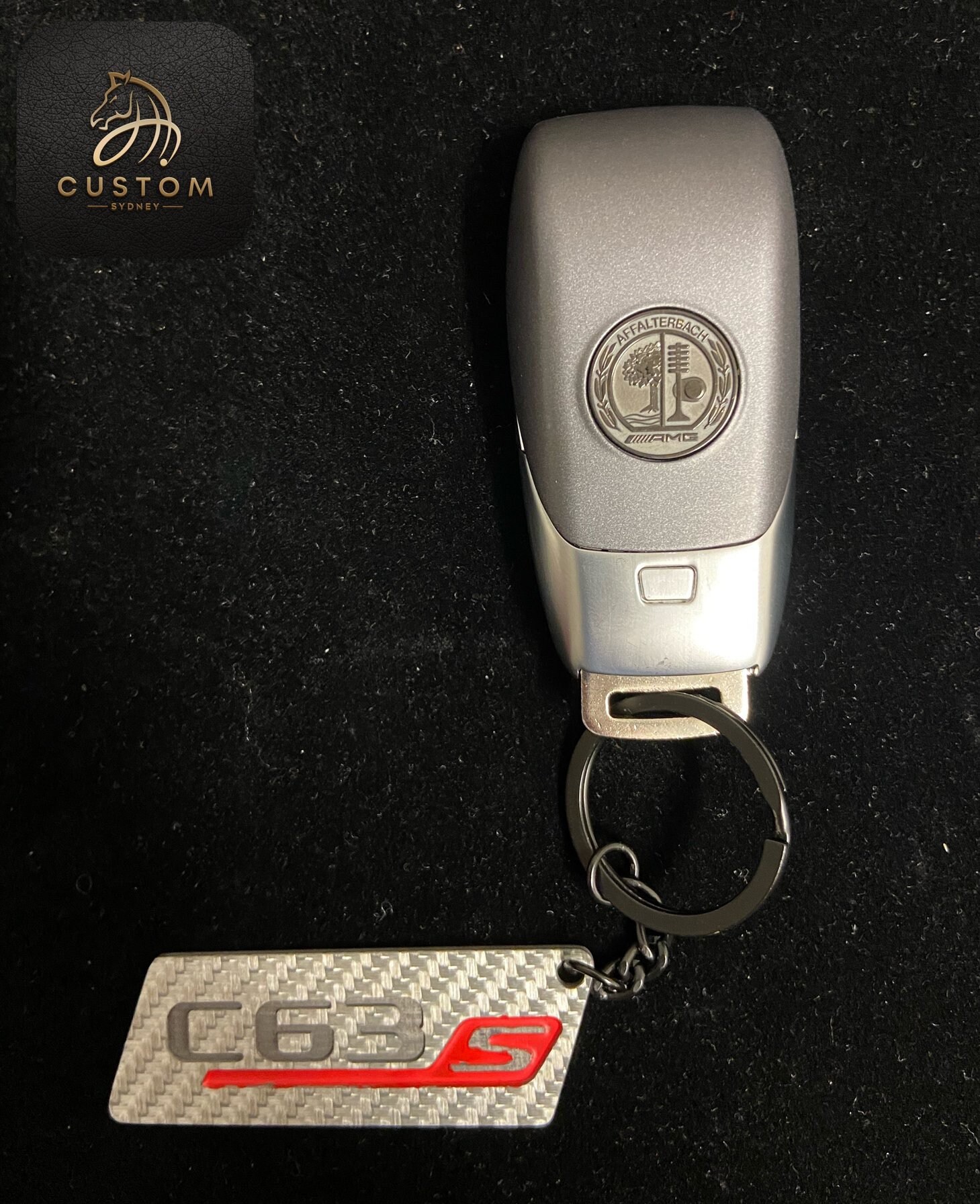 Custom mercedes key fob deals