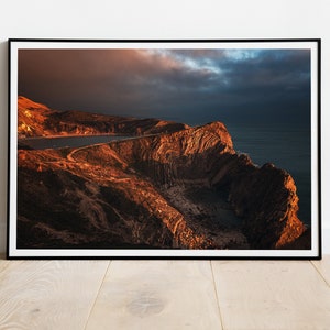 Stair Hole and Lulworth Cove Print - Jurassic Coast Photo, Dorset Landscape, English Coastal Art, Seaside Wall Art, Framed, Unframed, Canvas