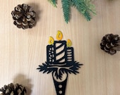 Metal Candle Plant Pot Decoration - Ideal Gift - Home, Outdoor Garden Gift - Flower Box Art