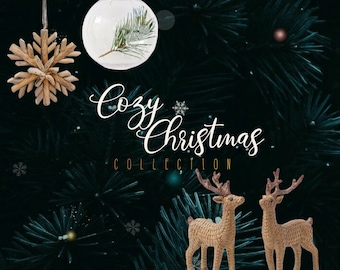 Cozy Christmas Collection ZINE by EliteBook Inc. | Digital stickers, Clipart, Goodnotes stickers, Digital Planner Stickers