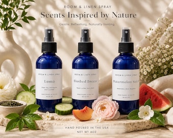 Home Fragrance | Luxury Linen Mist for Bedding, Towels & Living Spaces