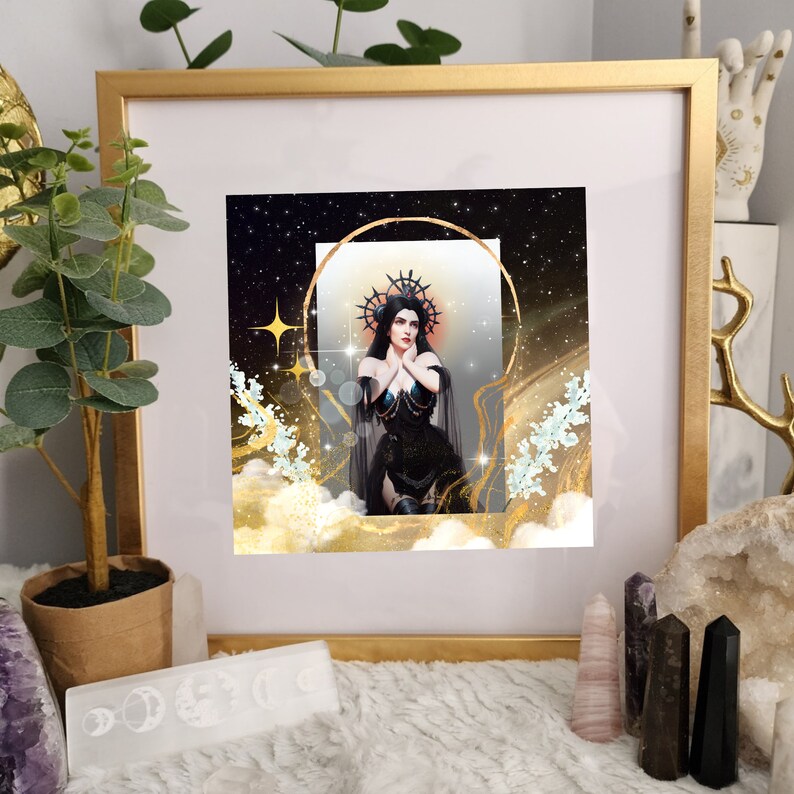 Hecate hekate Goddess of Magic Art Print - Etsy