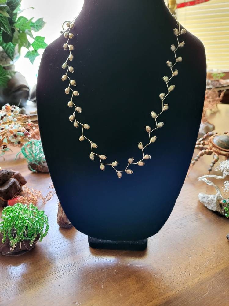 Floating Freshwater Pearl Necklace