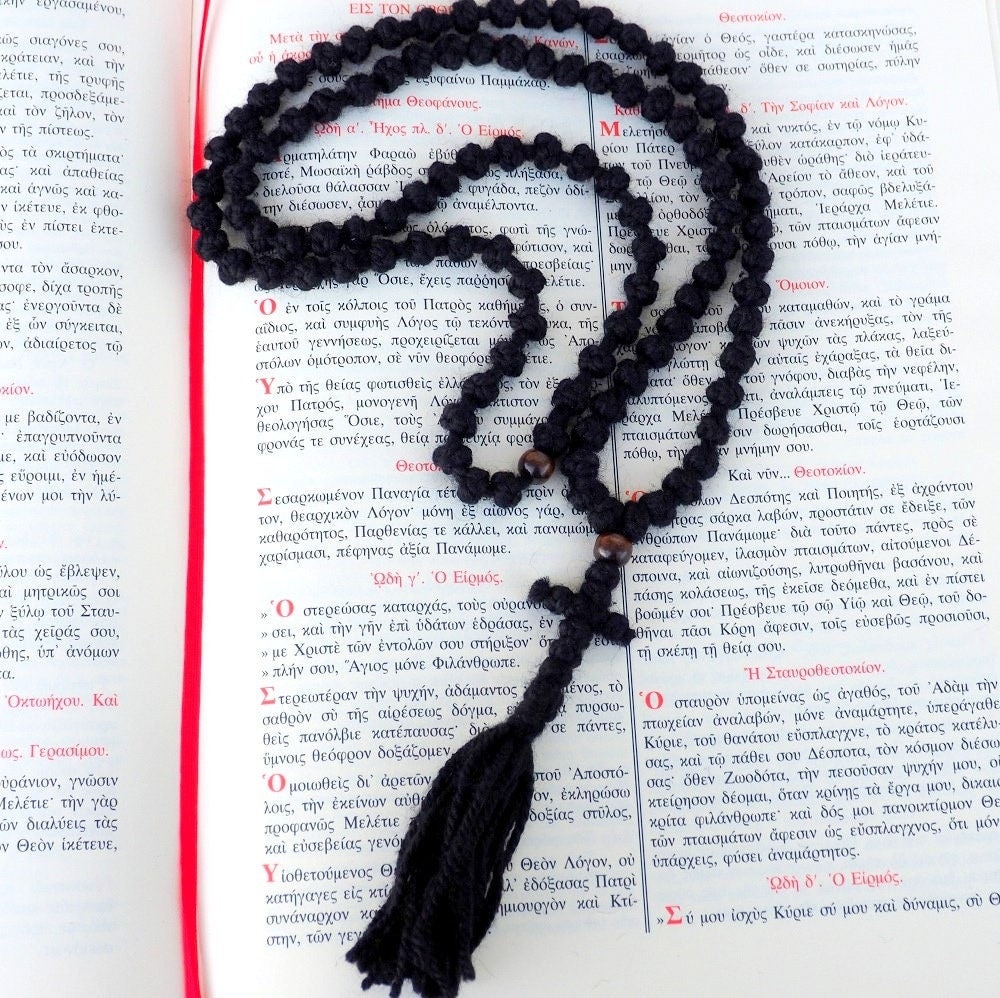 Optina Prayer Rope 100 Knot - 4 Bead colors to choose from.
