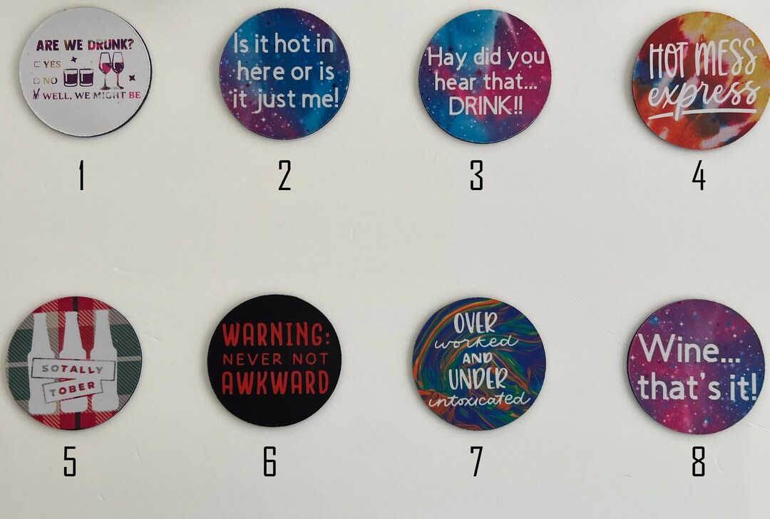 Funny and Witty Sayings Funny Coaster Saying Coaster Coaster Gift Sassy