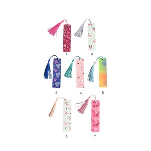 Valentine&#39;s Day Bookmarks | Valentine Day | Gift | Books | Fun gift | Travel | Grab Bag | Colorful colors |