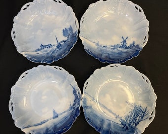 Rosenthal RC Delft Versaille Germany Hand Painted Bowl
