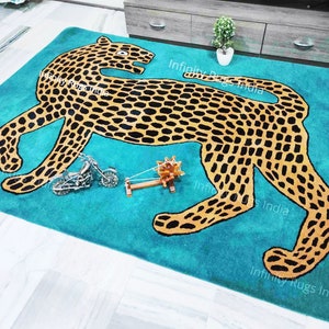 Tibetan Tiger Rug tufted Tiger Carpet woolen Area rug for Bedroom living room Woolen Area Rug For Bedroom , Livingroom. 5x8 Wool Are rug