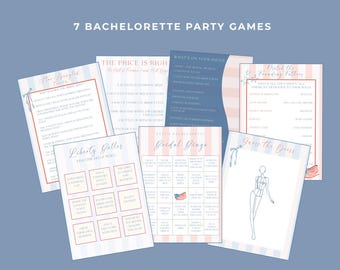 Rot, Weiß und ich mache Junggesellinnenabschiede, alles amerikanische Brautparty (Digitaler Download)