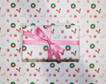 DECK THE HALLEN Wickelpapier