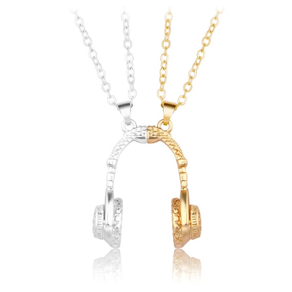 New Headset Couple Necklace A Pair of 