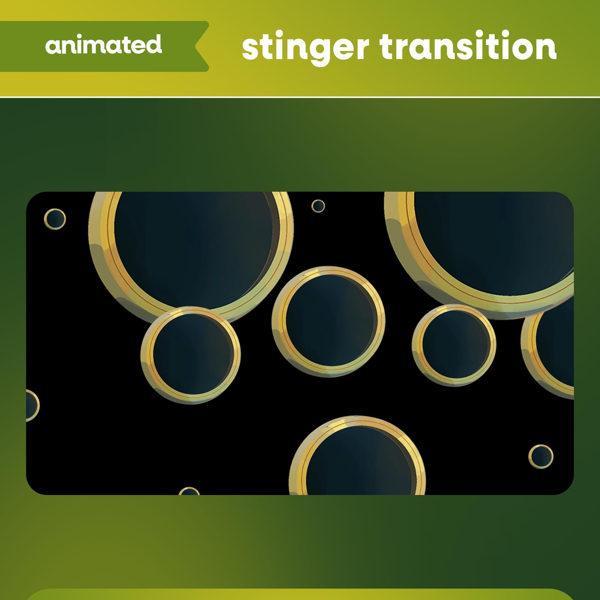 Animated Ancient Jungle Stinger Transition: Green Fantasy Adventure for ...