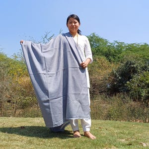 Handwoven Himalayan Yak Wool Blanket,Yak Meditation Shawl,Tibetan Yak Wool,Himalayan Yak Wrap,Yak Wool Wrap, UnisexYak Scarf,yak wool shawl