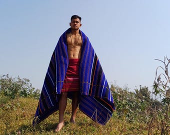 Buy Striped Handloom Traditional Naga Tribes 