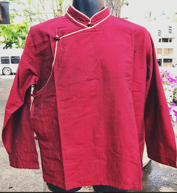 Camicia tradizionale tibetana, Chuba tibetana, camicia unisex