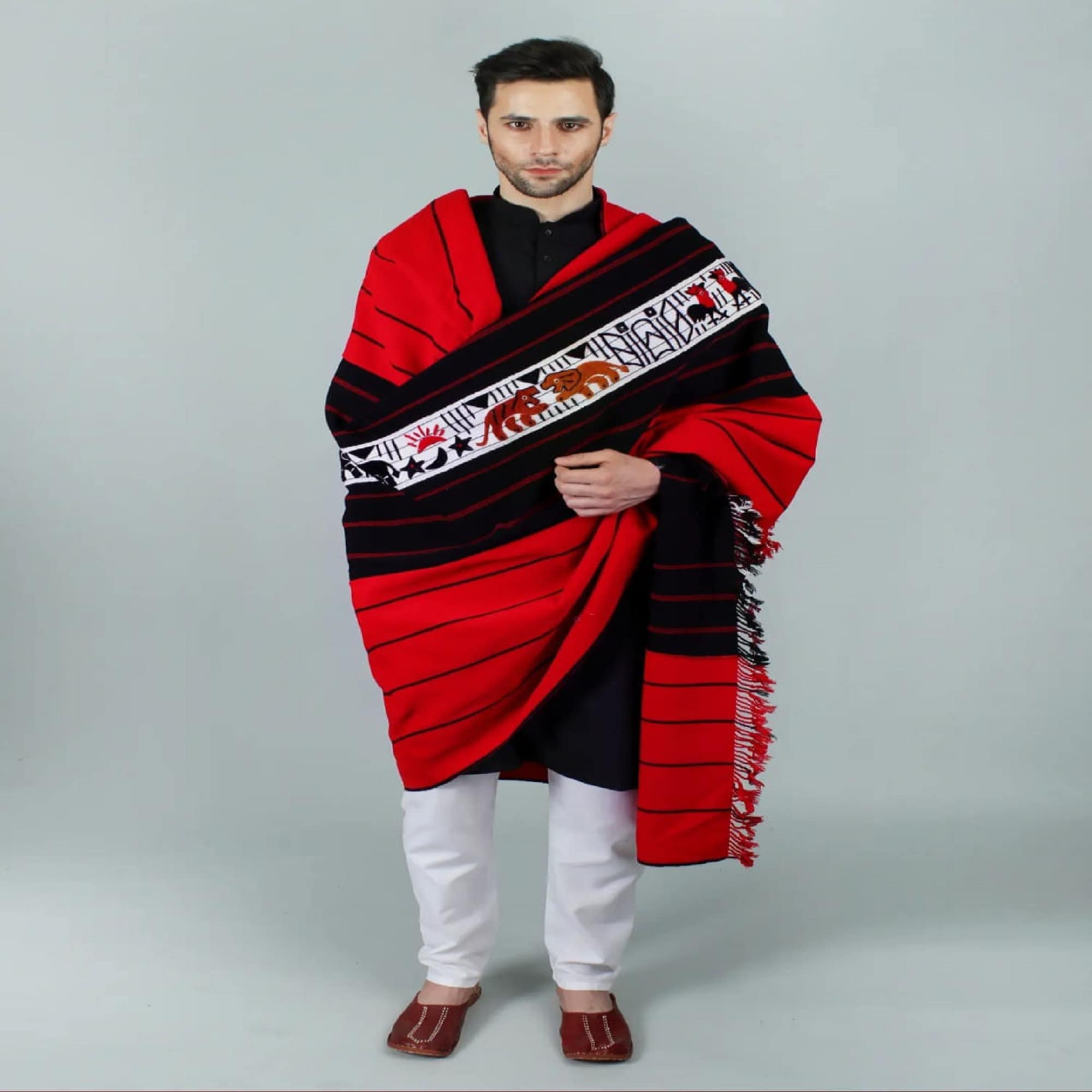 Angami Tribe Phom Naga Traditional Dress Naga Body Cloth