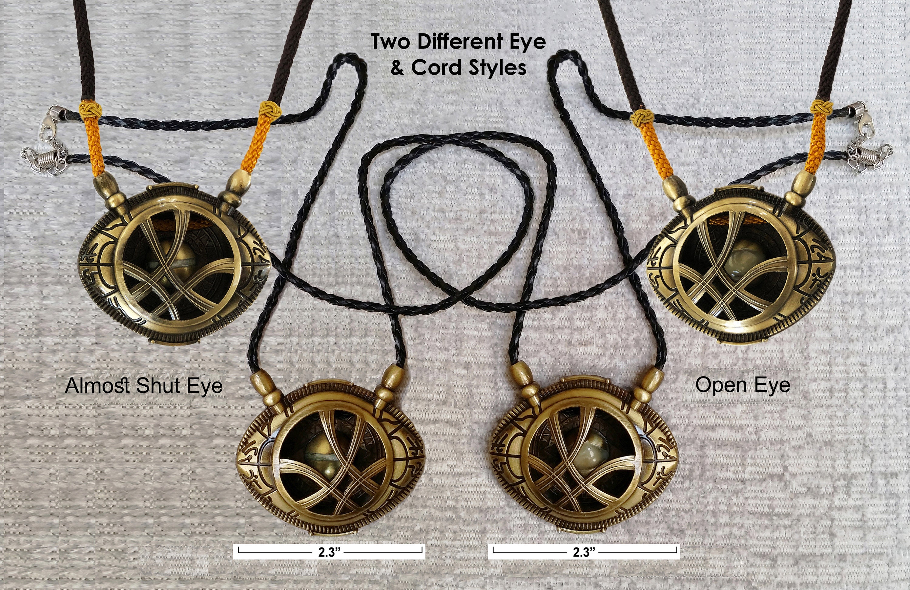 FidgetGearSHIP Dr Doctor Strange Pendant Eye of Agamotto Necklace Cosplay  Prop Keychain : Amazon.in: Jewellery