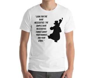 Jungle Book T-Shirt: Baloo, Bare Necessities Disney Vacation Shirt