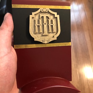 Hollywood Tower Hotel ear and lanyard holders. All holders come with non damaging 3M wall hanger