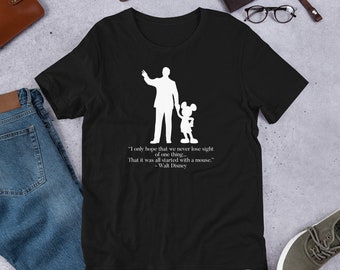 Partners shirt Walt quote shirt Disney vacation shirt gift for her gift for him shirt for Disney lover gift cute disney fan Walt partners