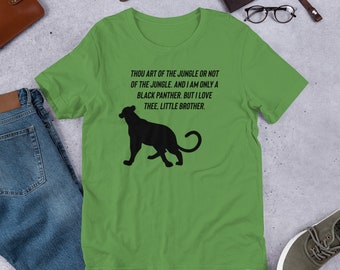 Bagheera Quote Shirt - Jungle Book Disney Vacation Tee
