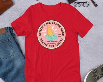 Stitch ice cream shirt lilo and stitch shirt Disney shirt movie shirt gift for her gift for him gift for Disney lover Disney gift stitch