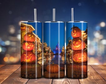 Magic Kingdom Halloween 20 once bicchiere Disney ispirato bicchiere Magic Kingdom bicchiere Disney bicchiere regalo per lei regalo per lui regalo di Halloween