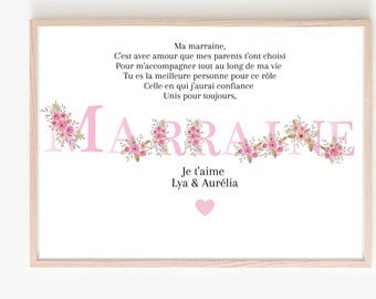 Godmother - landscape - Customizable - text