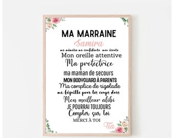 Godmother - Country - Customizable - Baptism - Communion