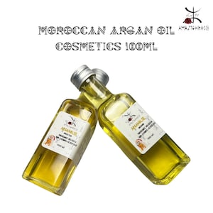 Amazighrose Organic Berber Argan oil for skin & haircare 100 ML Argan Oil Morocco 100% Pure Natural