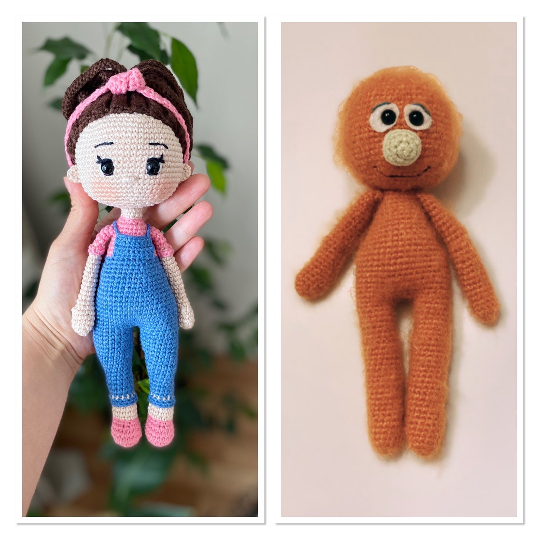 Ms. Rachel Doll and Herbie for Sale Ms Rachel Crochet Doll Etsy