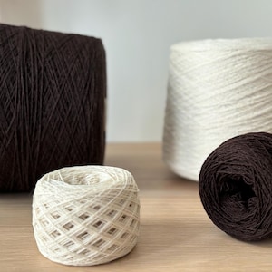 Italian Cashmere Yarn | 50 Gr Skeins  | Natural Content | Weight Options | Mother’s Day Gifts