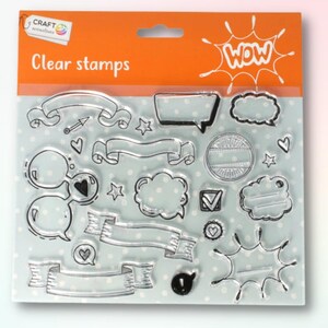 Clear Stamp Sets, Postal Clear Stamp, Vintage Postage Stamp, Letter Stamp, Card Stamp, Photo Album Decorative Clear Stamp, Scrapbook Stamps