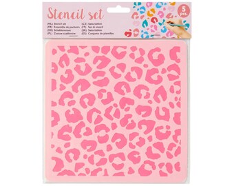 Stencil Set, Planner Stencil, Planner Template, 5 pieces, Journal Template, Journal Spread, Bullet Stencil, Decorative Stencil, Template Set