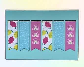 Magnetic Bookmark Set, Magnetic Bookmark Planner, Colorful Magnetic Bookmark, Book Accessories, Bookmark Magnetic, Magnetic Bookmark Cute