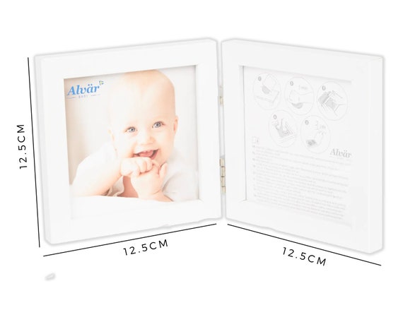 Cornice in Argento con kit Impronte di Topolino Disney, idea regalo