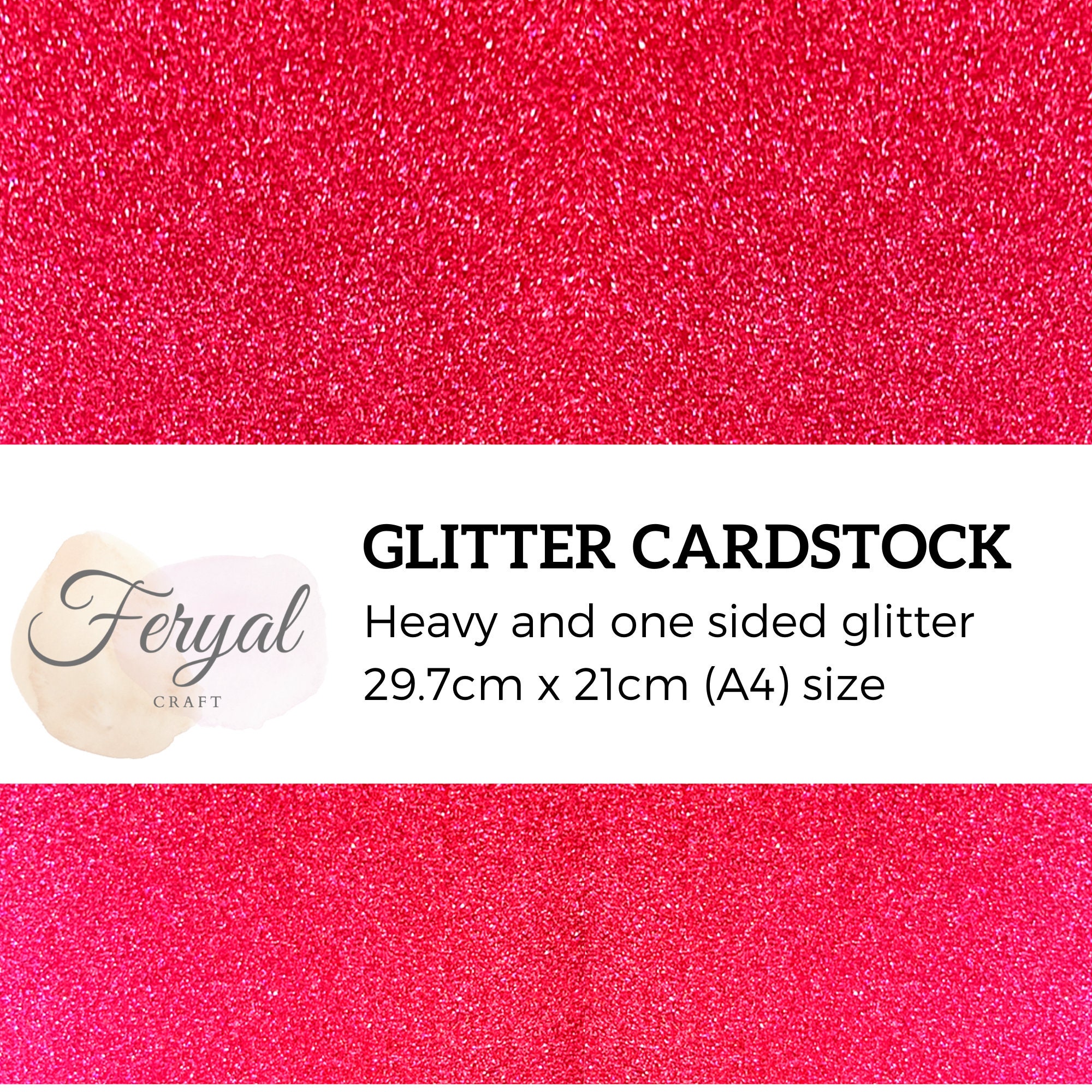 12 Pack Red Glitter Angel Shapes, Holiday Glitter Cardstock Shapes