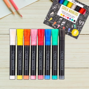 Brush Markers, Craft Markers, Dual Tip Brush, Coloring Markers Set