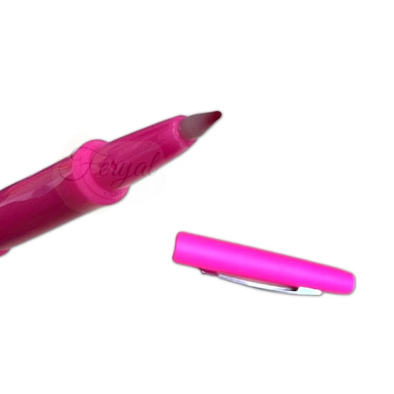 Glitter felt-tip pen plastic box of 24