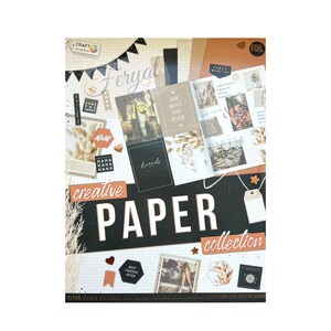 Craft Booklets, Creative Paper, Scrapbook Paper, Journal Decoration, Bullet Journal, Sticker Book, Craft Book