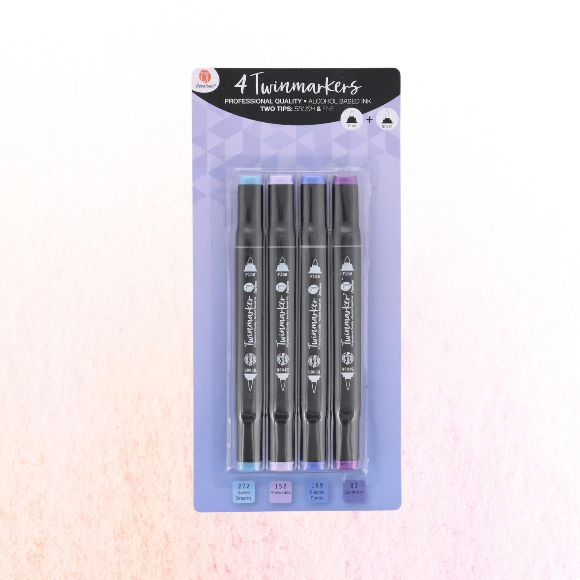 Tombow ABT Pro Alcohol Brush Markers Set of 5 Grey Tones New in Package,  Unopened. 