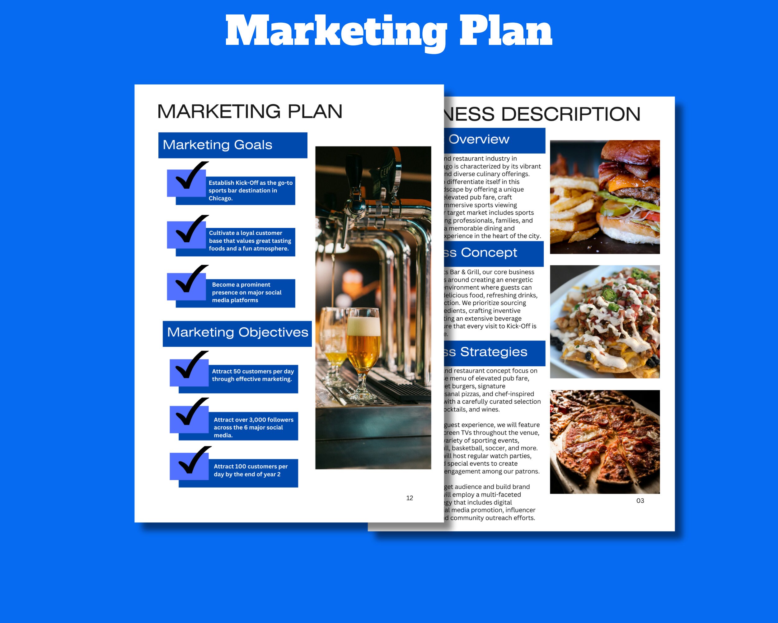 Image 3 for Sports Bar Business Plan Template Free