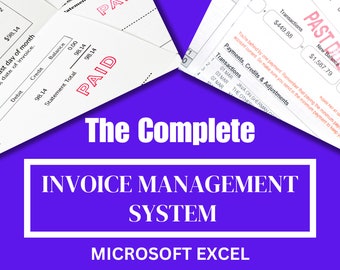 Modelo de Fatura - Sistema de Gestão de Faturas - Criador de Faturas - Microsoft Excel - Planilha de Faturas - Imprimir Fatura - Banco de Dados de Faturas