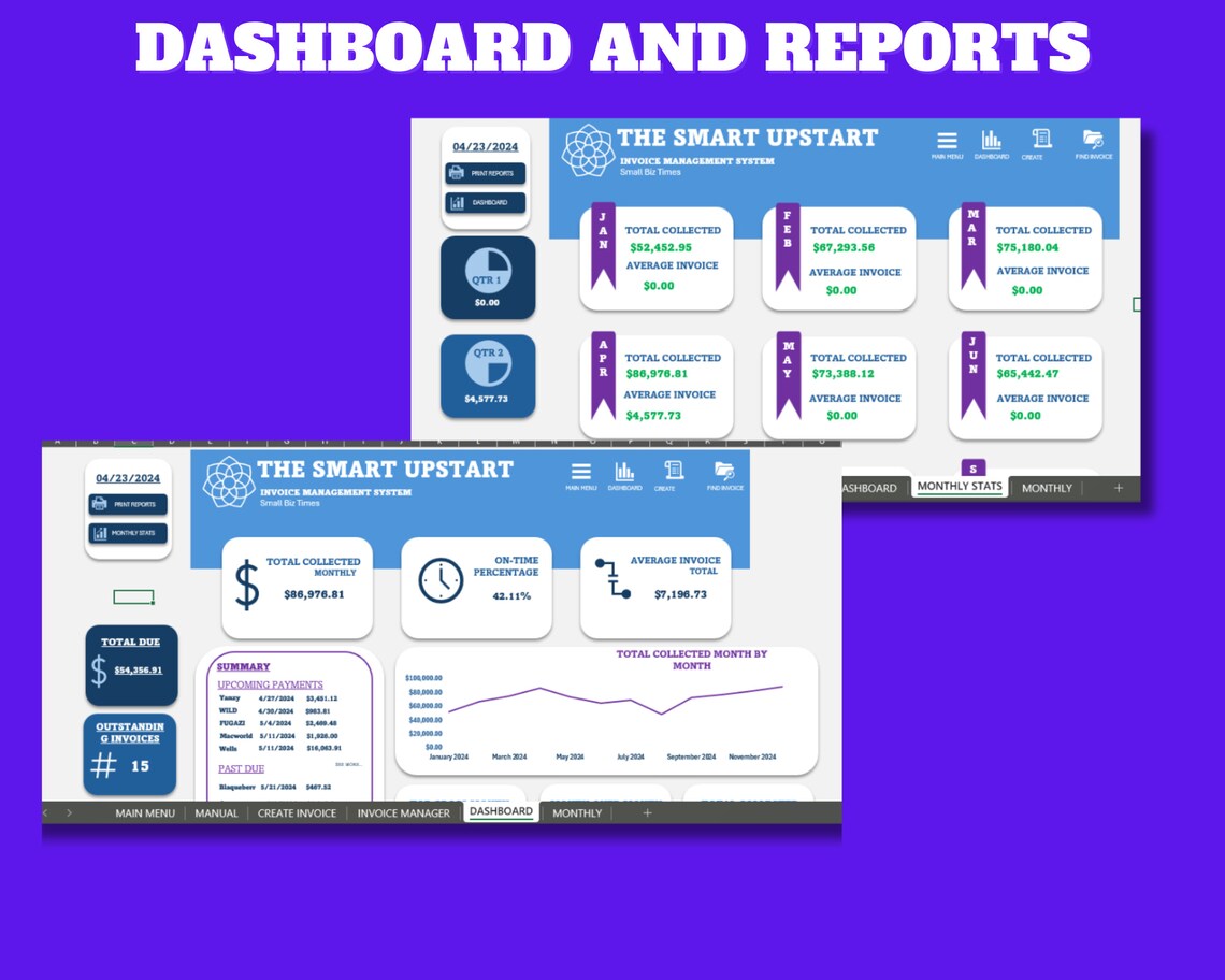 Invoice Template Invoice Management System Invoice Creator Microsoft ...