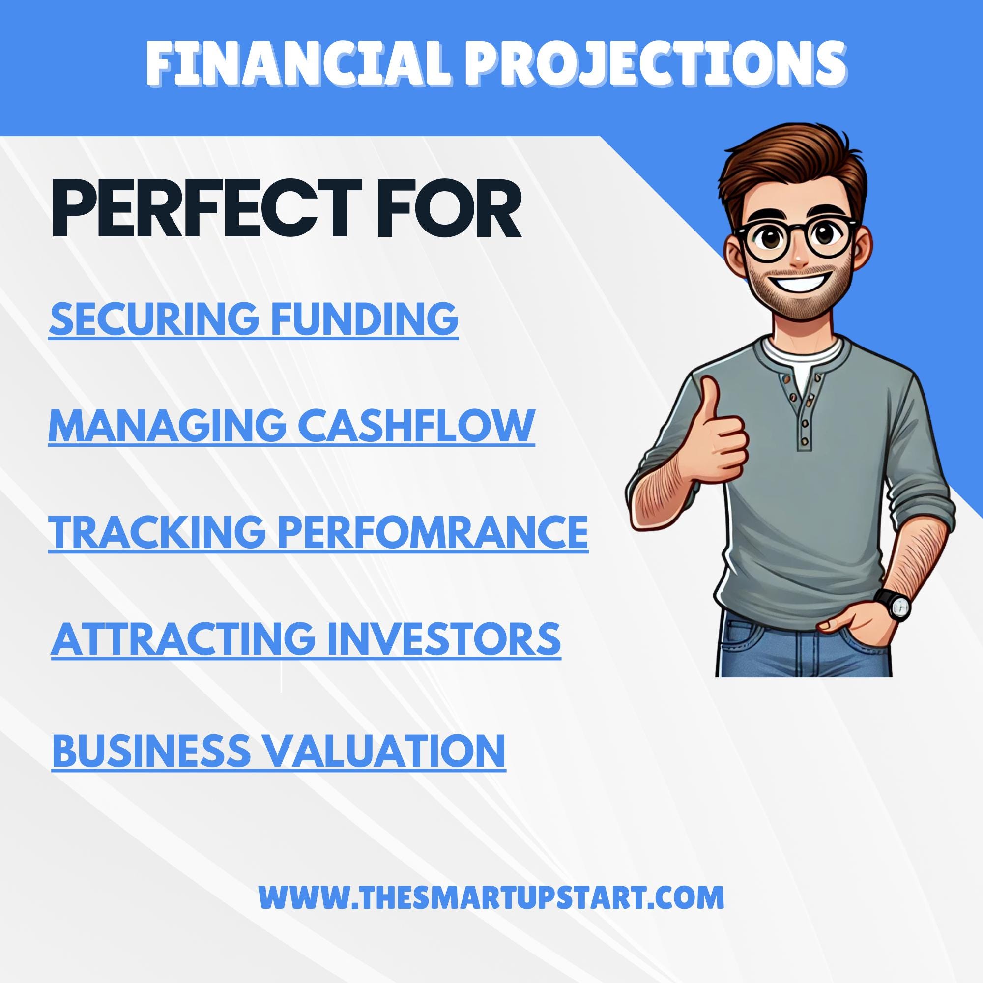 Business Plan Financial Projections Spreadsheet - Template - for ...