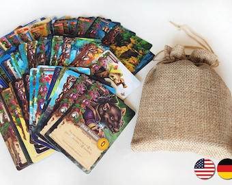 94 Everdell Cards english or german language Fan Expansion Pack Custom Card New In Bag