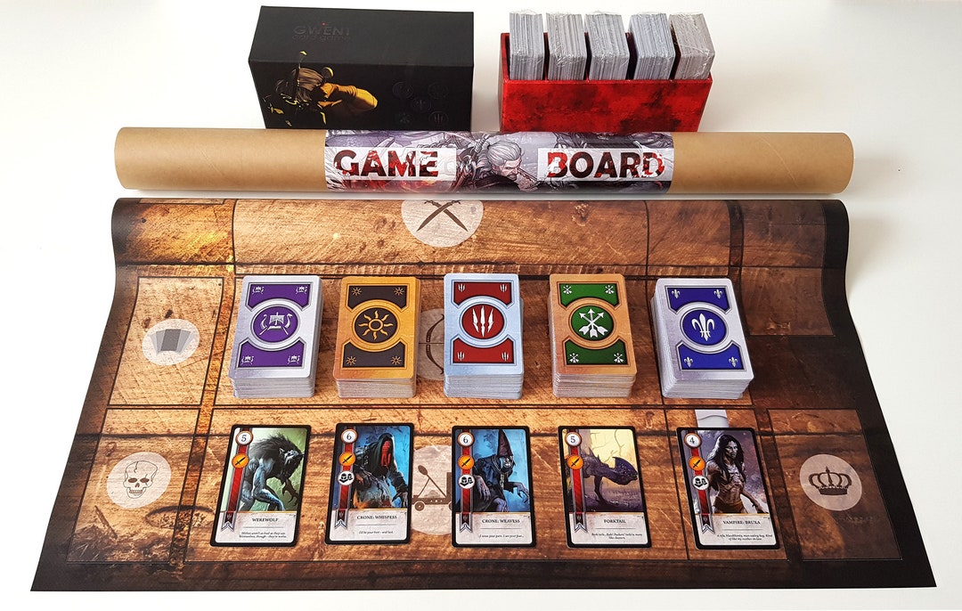 429枚のプレミアムグウェントカード（ウィッチャー英語版）全5