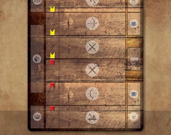Premium NEOPRENE Mat Gameboard for Gwent The Legendary Card Game Custom game board Gwynt New CCG LCG PlayMat Like "Mouse Pad" - 3mm