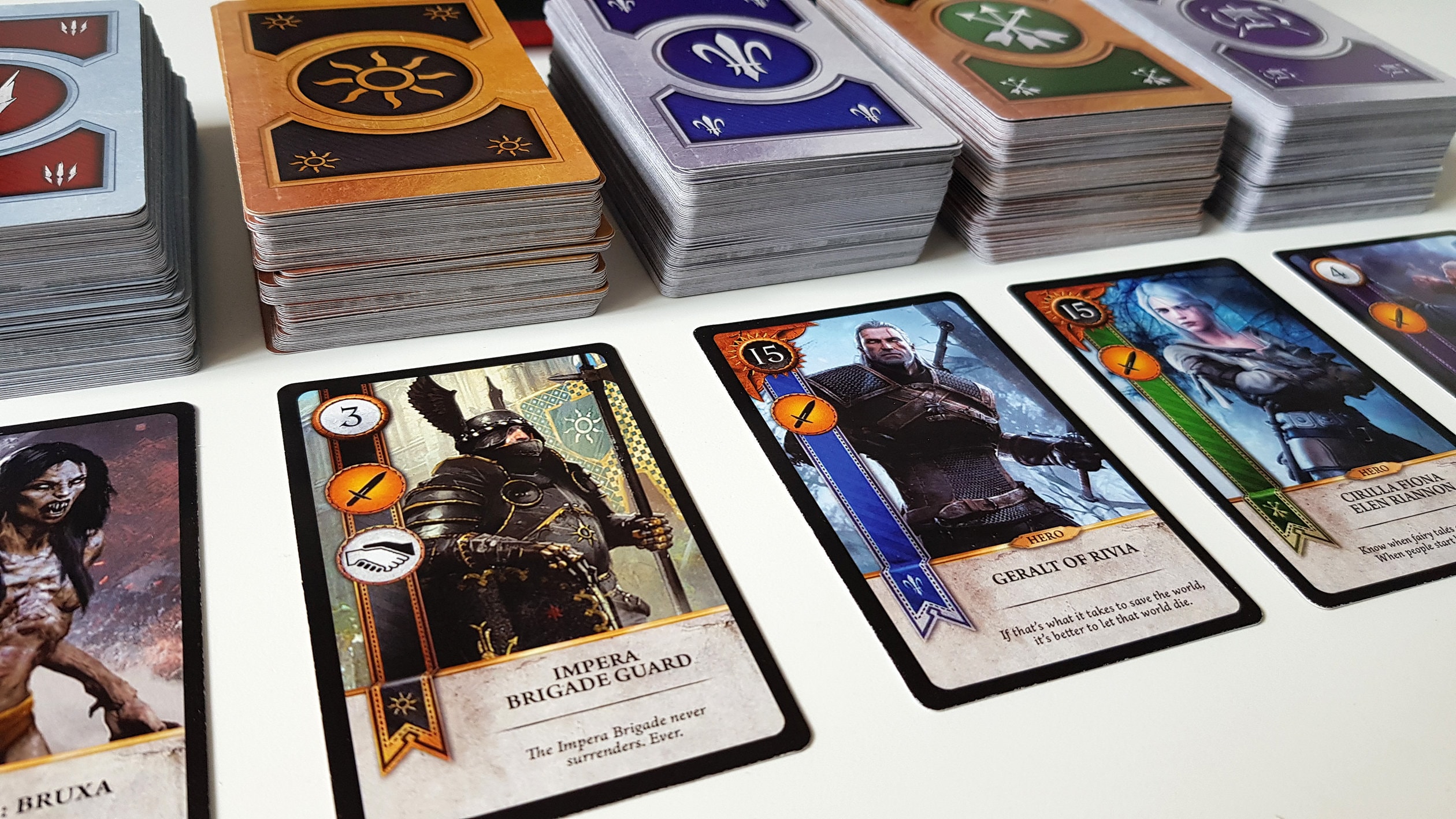 429 Gwent Cards English Full Complete Set All 5 Decks Gwynt Etsy